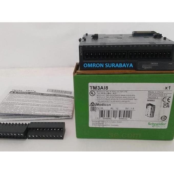TERMURAH - PLC SCHNEIDER TM3AI8 ORIGINAL