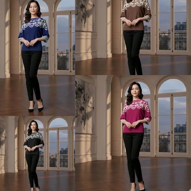 Atasan Plisket Premium Atasan Plisket Premium Motif Kulit Jeruk Elegan