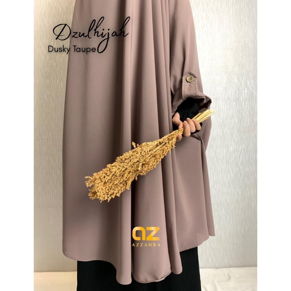 ORIGINAL KHIMAR SYARI LUBANG LENGAN DZULHIJAH BY AZZAHRA SYARI