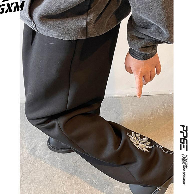 DISKON CELANA PINGGANG KATUN KARET PRIA CELANA TRAINING PRIA CELANA PUTIH PRIA CELANA SWEATPANTS JOG