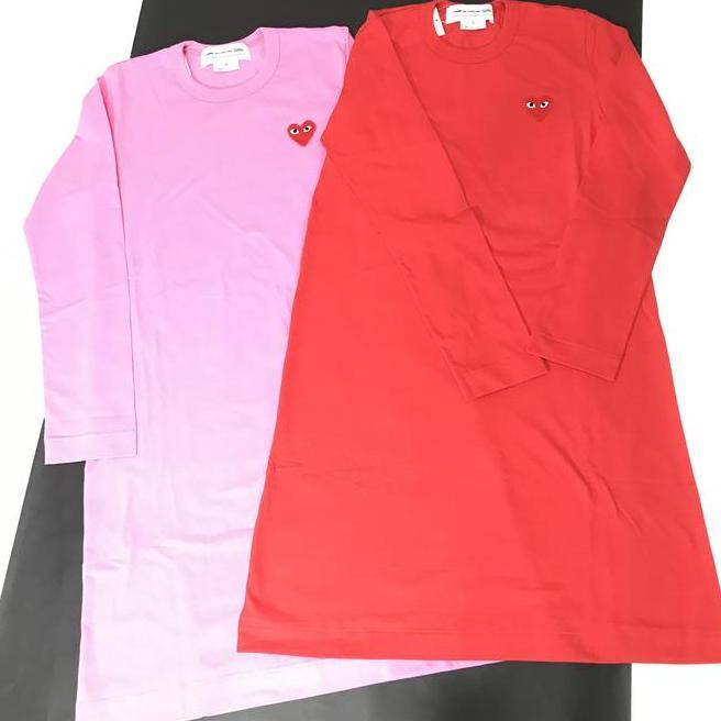 Comme Des Garcons Play Limited One Piece Girl X Dress 100