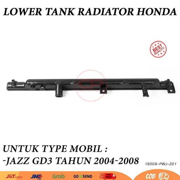 TUTUP BAWAH RADIATOR COVER LOWER TANK RADIATOR JAZZ GD3 2004 2005 2006 2007 2008 READY