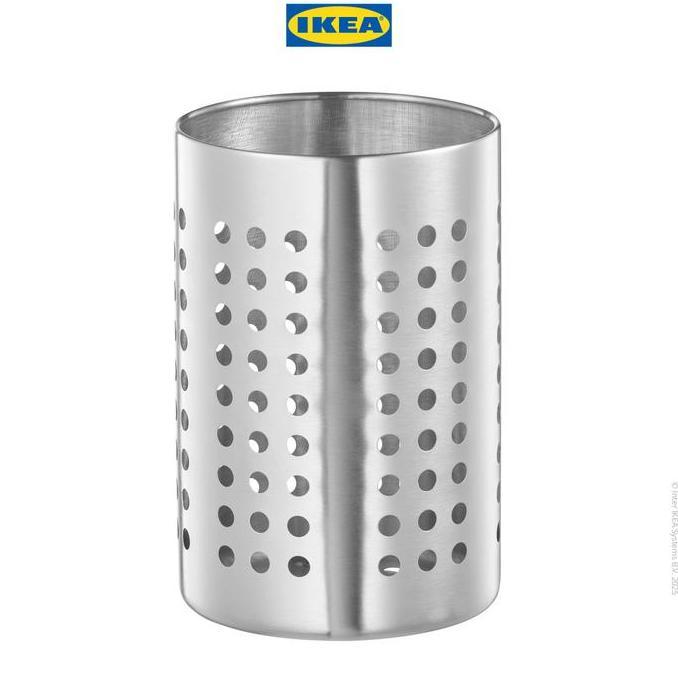 IKEA ORDNING Tempat Sendok Bahan Baja 18cm