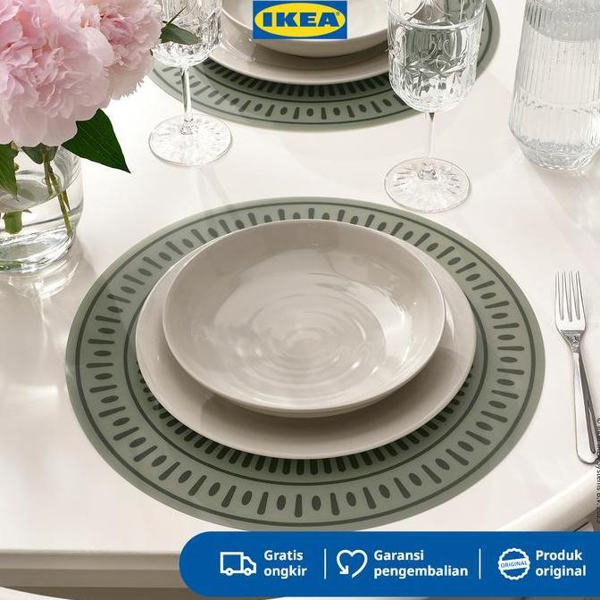 IKEA TUVIRIS Alas Piring untuk Meja Makan 37cm Plastik