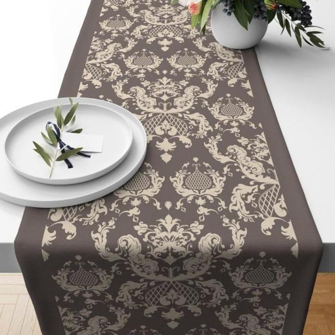 Table Runner Luxury Taplak Meja Tamu Panjang Mewah