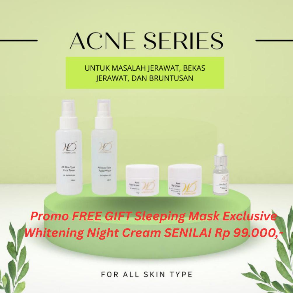 NEW Dr Widy Clinic Acne Skincare | Paketan Jerawat Mencerahkan [terbaik][terlaris]