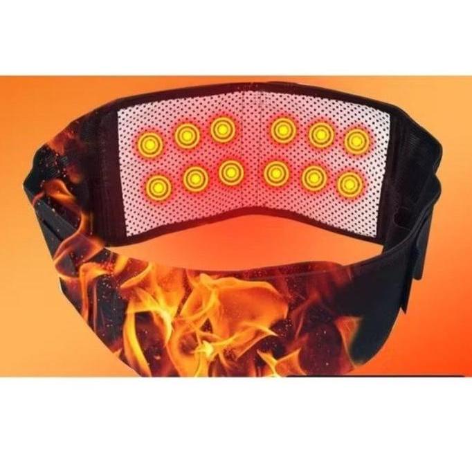 DAMELOPO Korset Terapi Sakit Pinggang Magnetik 20 Titik - Sabuk Korset Kesehatan Alat Terapi Pinggan