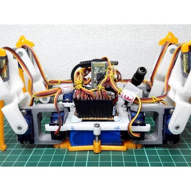 Spider Laba Laba Robot Arduino (Kit Only) - 3d printing