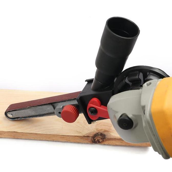 HASQUINE Penggiling sudut dimodifikasi menjadi mesin sander mini / amplas belt sander Serbaguna