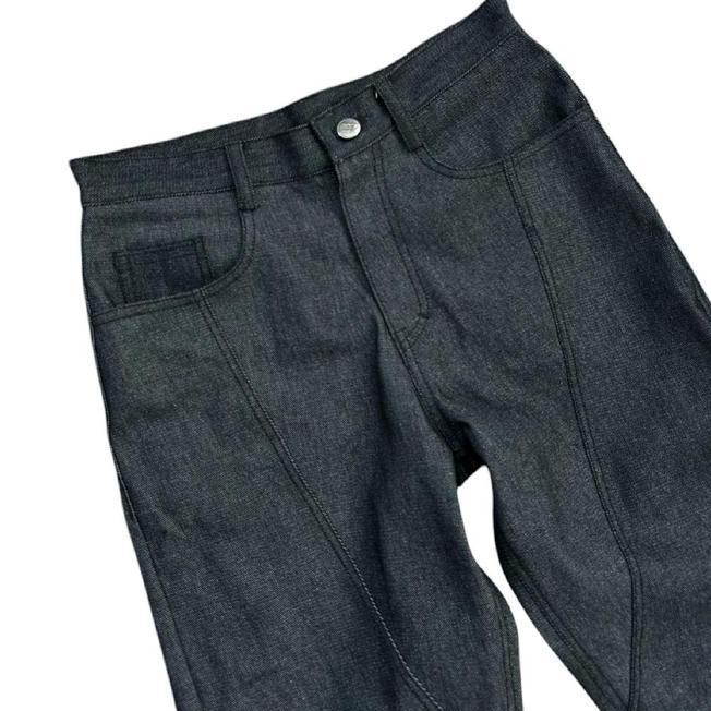 Flame Everyday Denim Flame Everyday Denim Flare 13.5Oz Hitam Shibuya Jeans Raw Pria