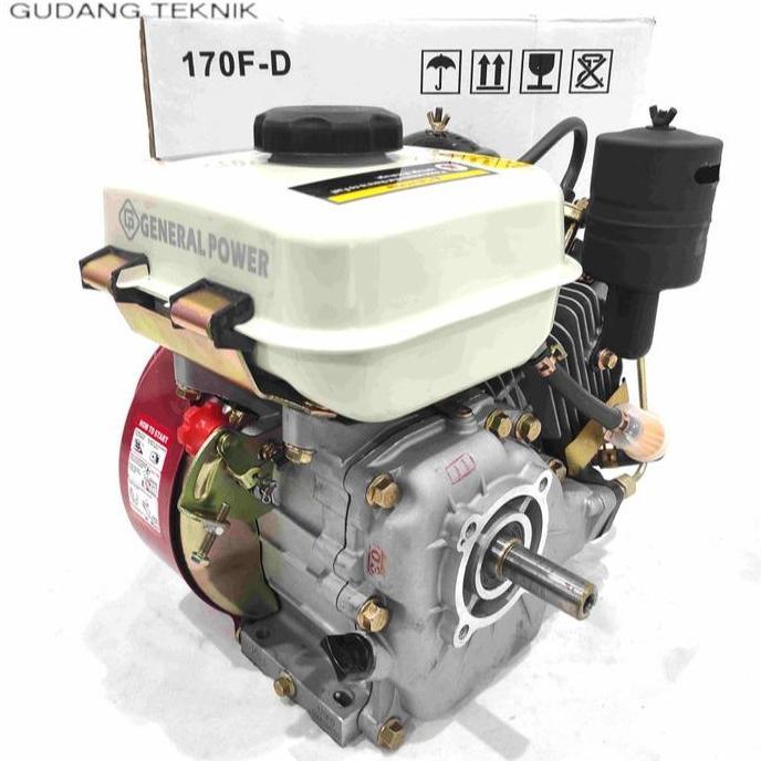 Engine Penggerak DIESEL SOLAR 3.6 Liter 5 HP 170FD 170F GENERAL x JD170F JIANGDONG / Mesin Penggerak