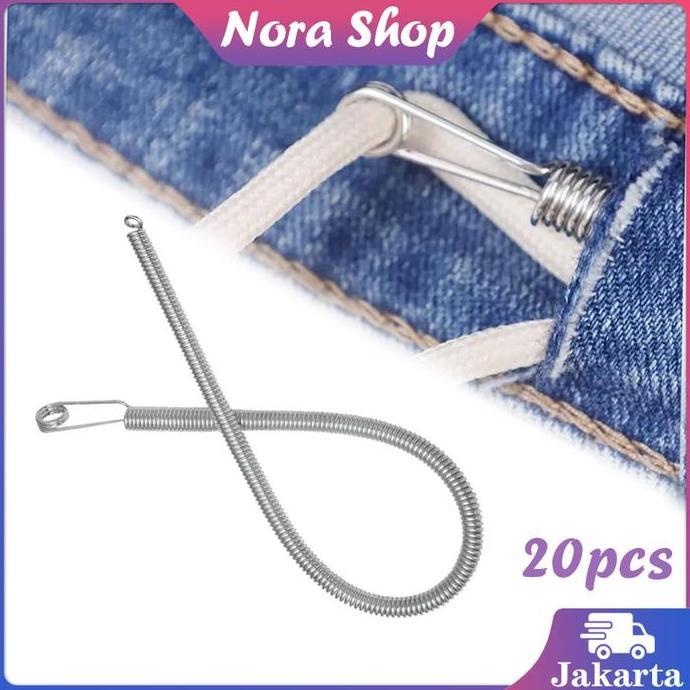 GUNEMANE 20Pcs Alat Pemasang Tali Celana / Alat Memasukan Tali Sweater / Alat Pemasang Tali Karet
