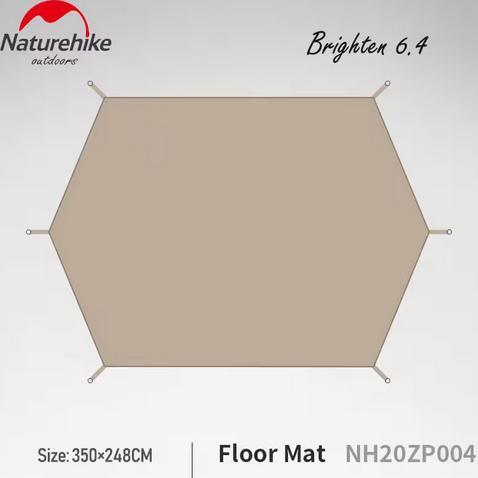 Footprint Alas Tenda Pyramid Brighten 6.4 Naturehike Nh20Pj045