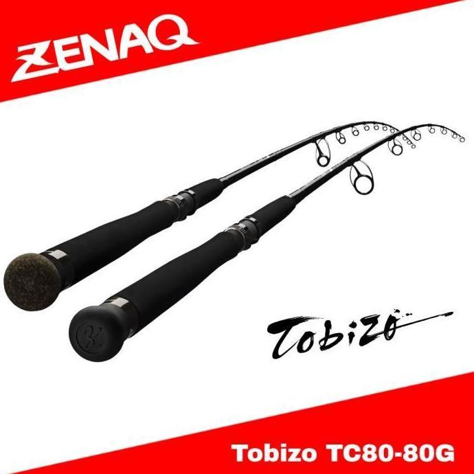 Promo Joran Pancing Zenaq Spinning Rod Tobizo Tc80-80G Terlaris