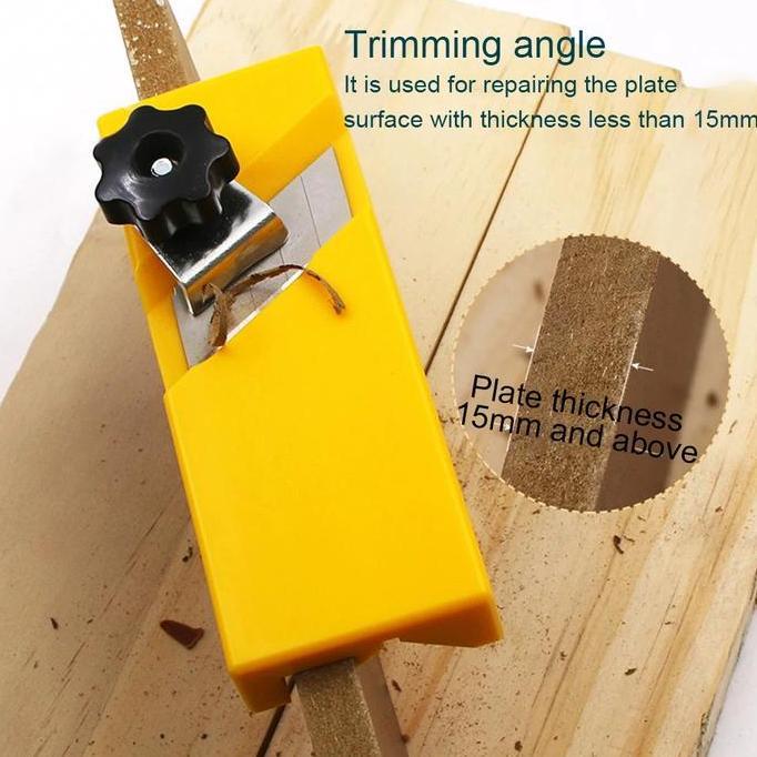 DZAPIRA Kayu Edging Manual Edge Trimmer Edging Cutter Hpl Pvc Vinyl Serut Kayu Manual