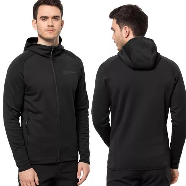 Jaket Jack Wolfskin Original Seri Baiselberg Hoodie Full Zip