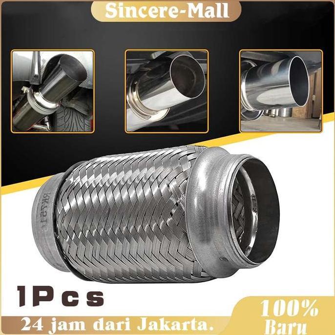 DZAPIRA 76X200MM Flexible Knalpot/Flexible Knalpot Mobil/Fleksibel Knalpot Panther/Fleksibel Frm Muf