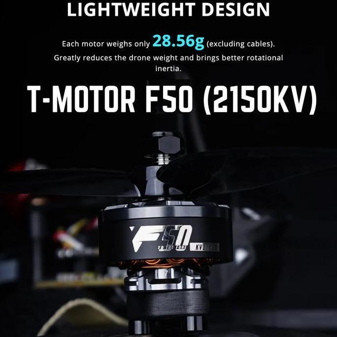 TERBARU T-MOTOR F50 5-INCH FPV RACING DRONE MOTOR