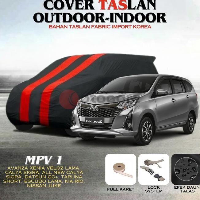 Car Cover Mobil Taslan Avanza Xenia Veloz Lama Calya Sigra All Datsun Go Plus Taruna Short Escudo Ki