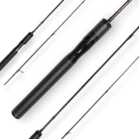 JORAN PANCING ULTRALIGHT SEA AND KINGS FIGHTER CARBON SOLID 165CM DAN 180CM 7 RING FUJI 1-4LBS WARNA