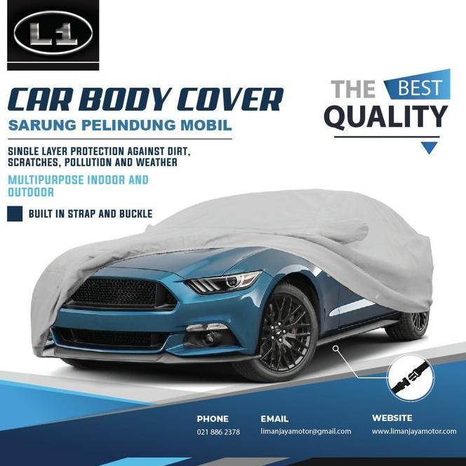 Body Cover/Penutup Mobil H1 Hyundai + Tali Pengaman