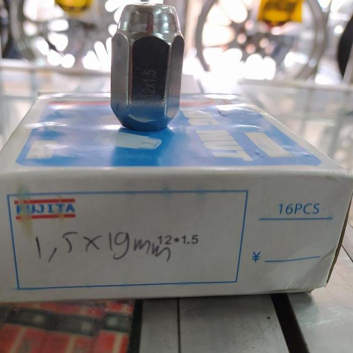 baut lugnut 1.5 x 19mm 1 box isi 16 murah