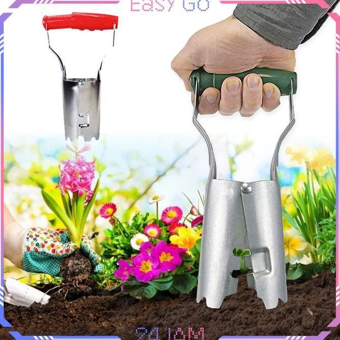 Ready  Alat Pelubang Tanah Tanaman Manual Pelubang Tanah Pertanian Alat Penanam Bibit Alat Pertanian