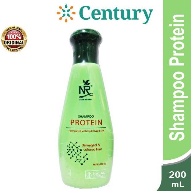 NR SHAMPOO PROTEIN 200ML / Shampoo Rambut Kering / Rambut Halus