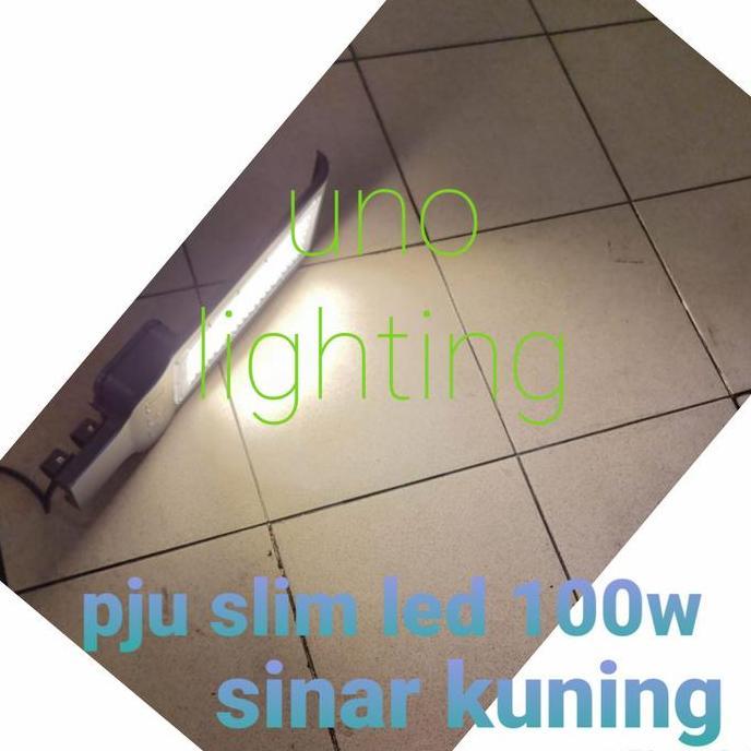 pju led smd kuning 100w 100watt jalan led street light 100 watt 220v