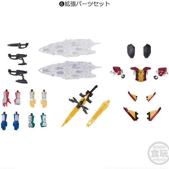 SHODO-X Kamen Rider 10 [6/SET] Hyper Kabuto Super One Blue Version