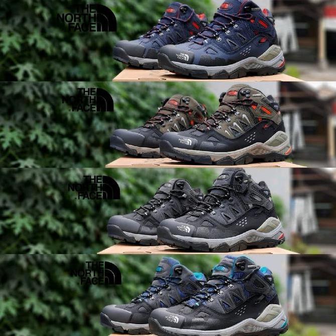 Sepatu Gunung Pria The North Face Original Sepatu Outdoor Hiking Rei