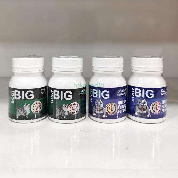 Ready Body Big Cat / Body Big Dog / Vitamin Penggemuk Kucing Anjing