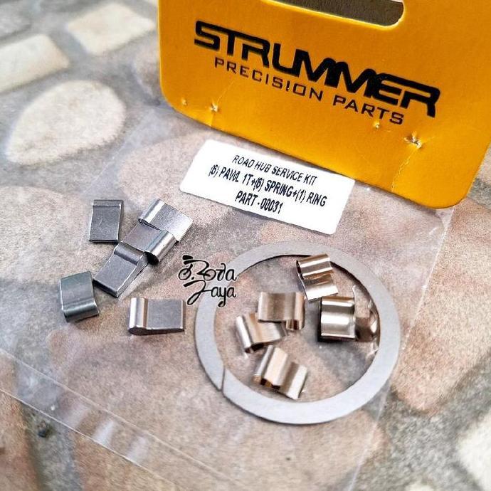 6 PAWL PLAT PELATUK FREEHUB STRUMMER - HUB SERVICE KIT MTB STRUMMER 6 PAWL 1T