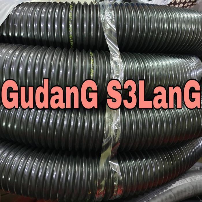 Selang Hisap Kawat Udara Panas uk 4in Roll Ducting Vacuum Uap EPDM Oil