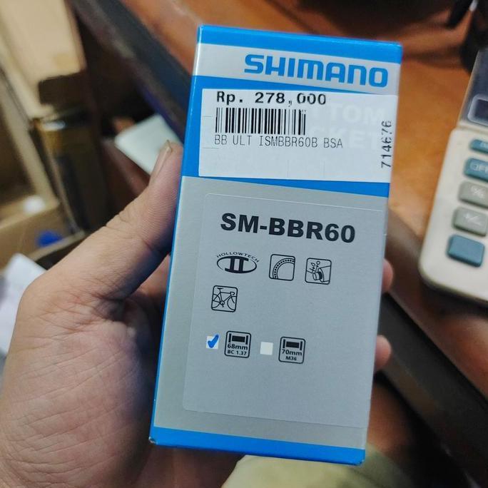 Bottom Bracket Shimano SM-BBR60 BB hollowtech 2 Shimano original ultegra