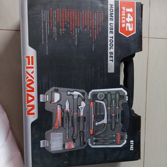 Fixman 142pcs Home Tool Set