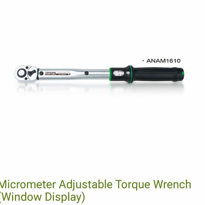 Micrometer Adjustable Torque Wrench 3/8DR TOPTUL ANAM1205