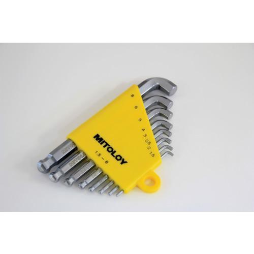 MITOLOY Hollow Wrench(L-type)(Ball-Point)Stubby-Short HBS800S