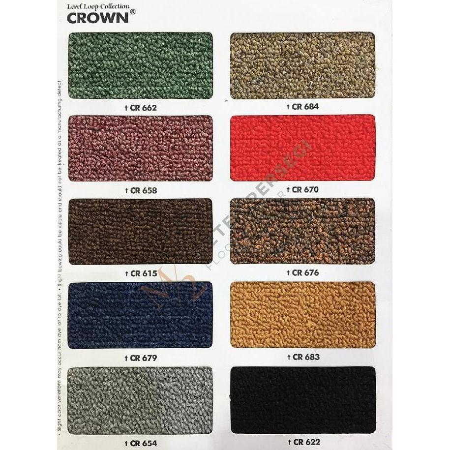 Karpet Lantai Meteran Crown