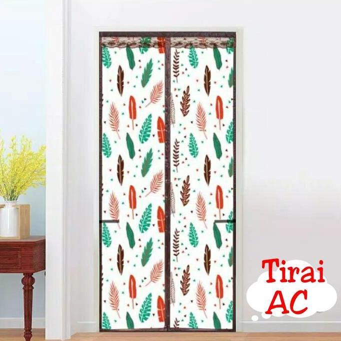 Tirai Pintu Magnet Taiwan PVC ruang AC