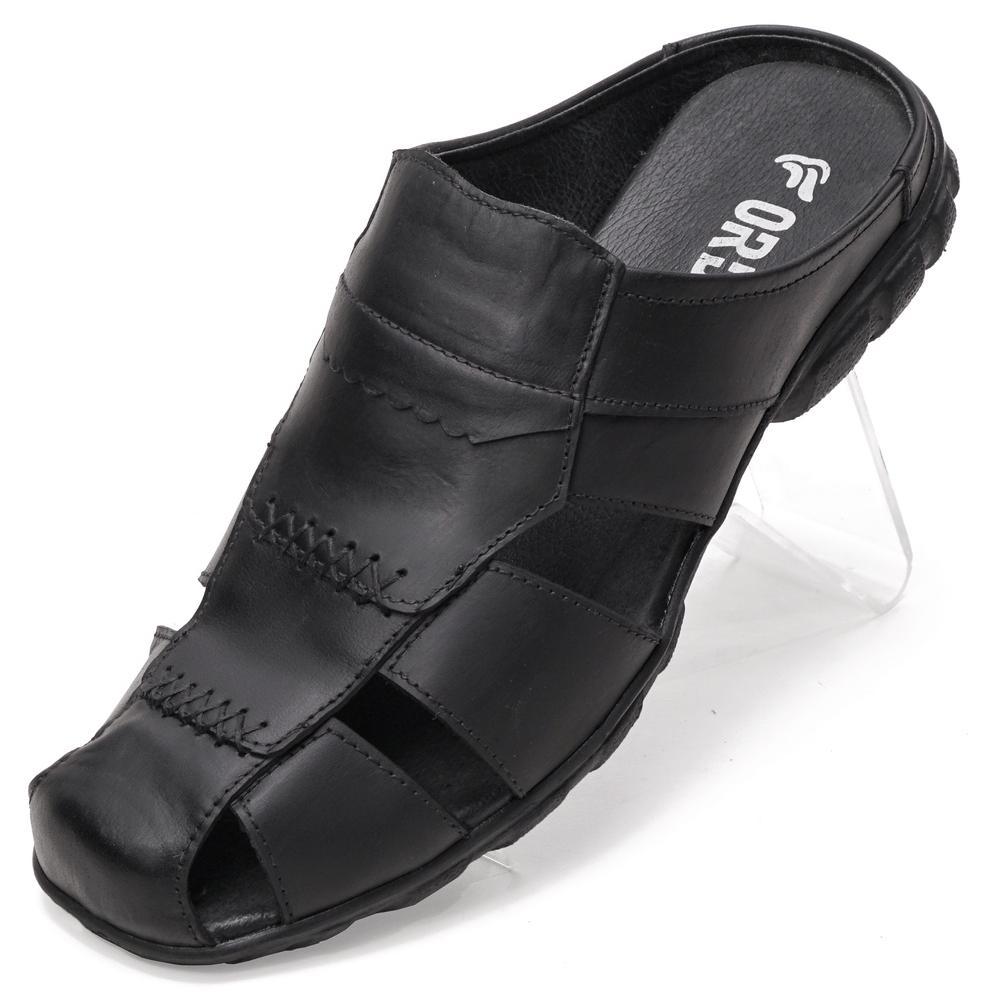 Unik Sandal Sepatu Pria Kulit Asli/Sendal Slop Bustong  Original Fordza Bt505