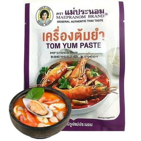 Best Seller Mae Pranom Tom Yum Paste Maepranom 50Gr Thailand Bumbu Instan Tomyum Tomyam