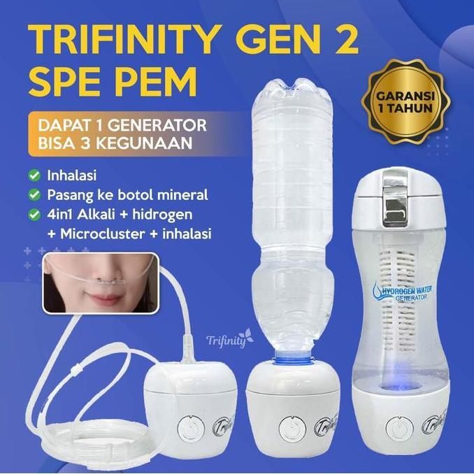 satriakela5 - botol hidrogen antioksidan alkali inhalasi inhaler trifinity generasi2