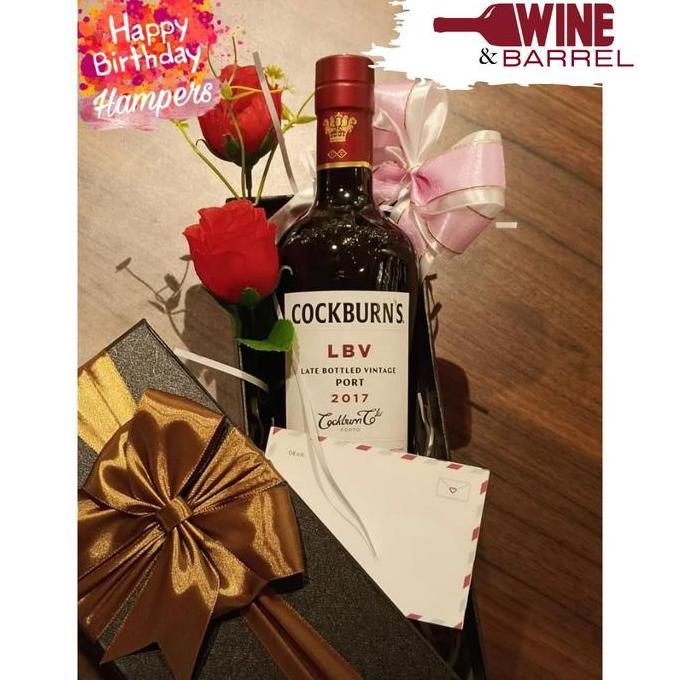 GIFT HAMPERS SET Cockburn's Late Bottled Vintage Port 2016 PORTUGAL