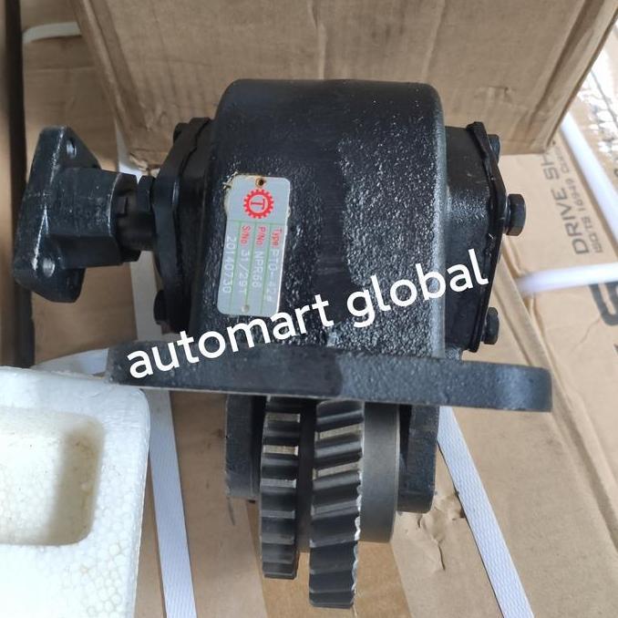 AZBOMO Pto dump truk Isuzu elf nkr66 140ht npr66 gigi doble 31x29