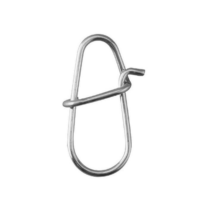 KASDIUM Peniti Pancing Snap Oval Stainless Steel 100Pcs Kuat Dan Tahan Karat