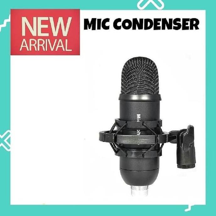 EFLUDOP Set Lengkap Microphone Condenser u/ Rekaman Studio & Musik - Promo