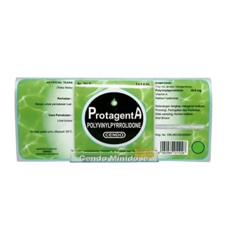 Cendo Protagenta Minidose 5x0.6ml Obat Tetes Mata terlaris