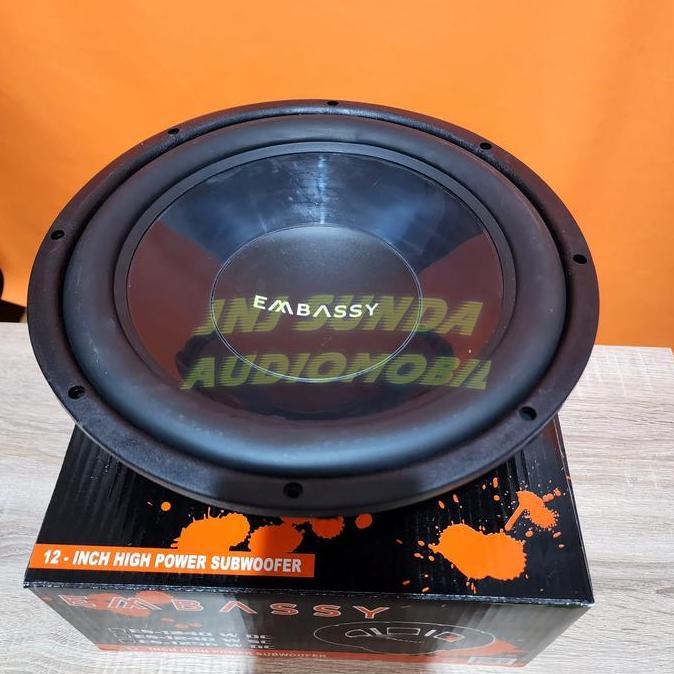 Subwoofer Mobil 12 Inch Embassy