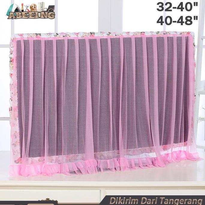 DALIGAD Sarung TV LED 32 Inch - 48 Inch Renda Anti Debu Cover TV LED